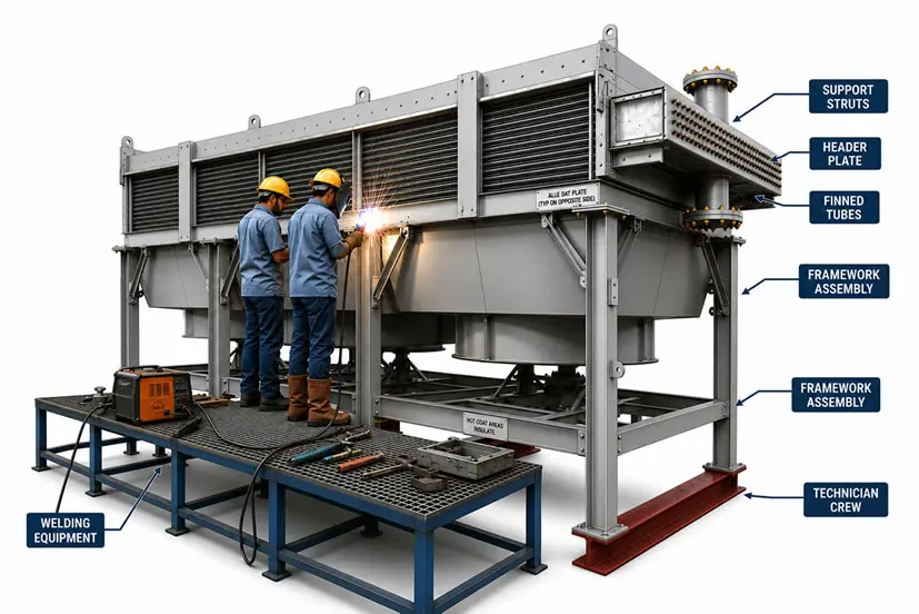 Air cooled heat exchanger
