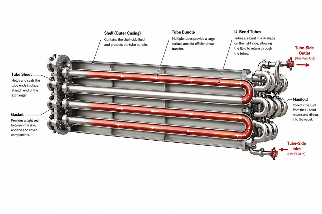 double pipe heat exchanger 