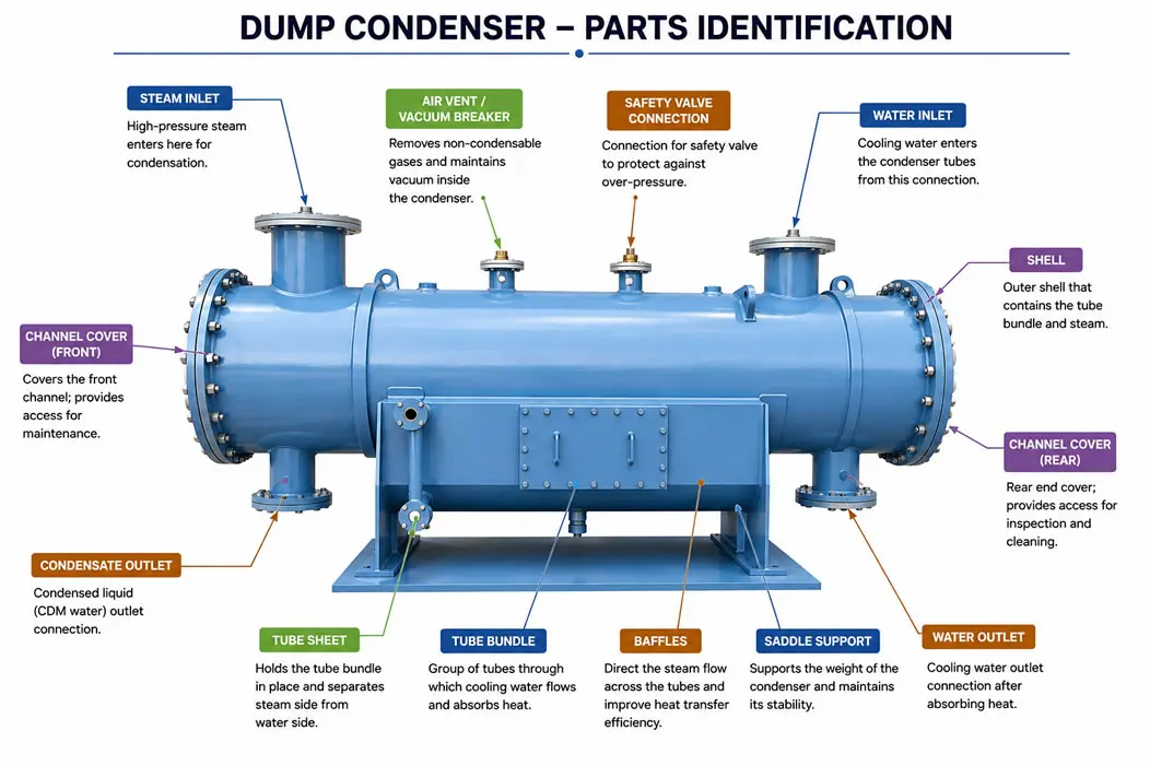Dump Condenser Manufacturer in India
