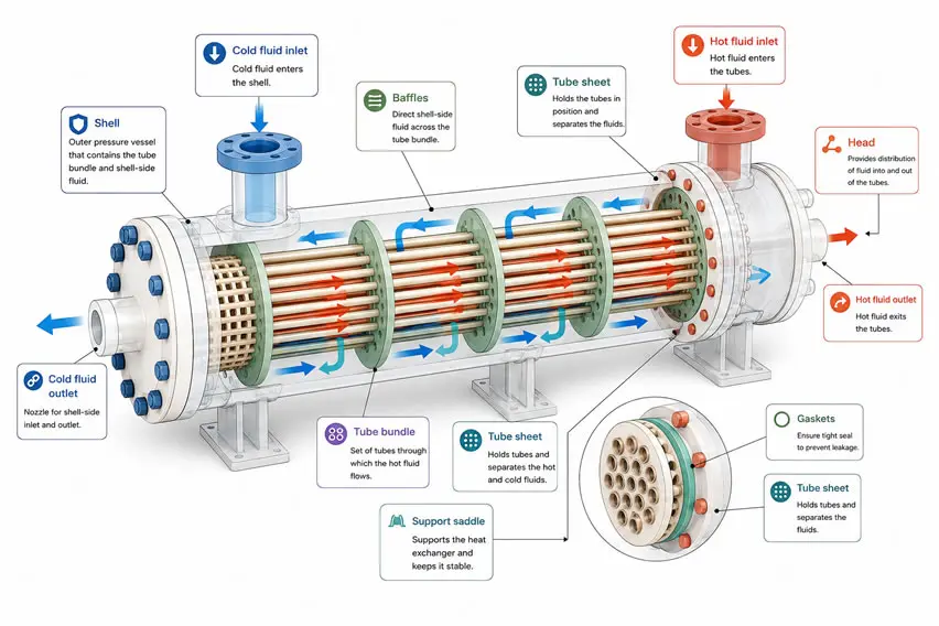 Shell and Tube Heat Exchanger