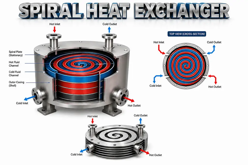 Spiral Heat Exchanger 