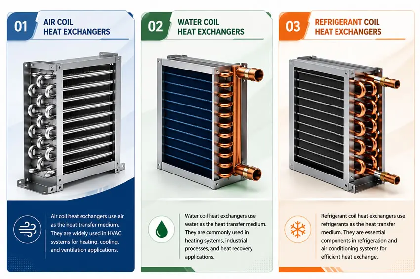 Coil type heat exchanger